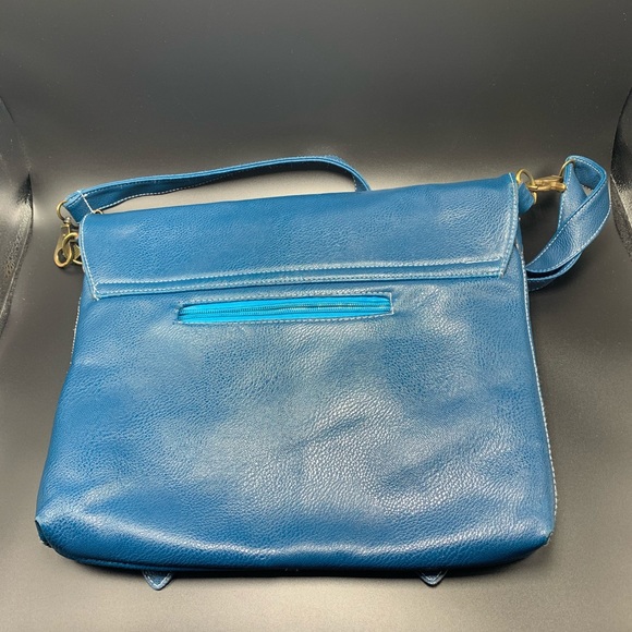 Faux leather satchel bag - Picture 8 of 15